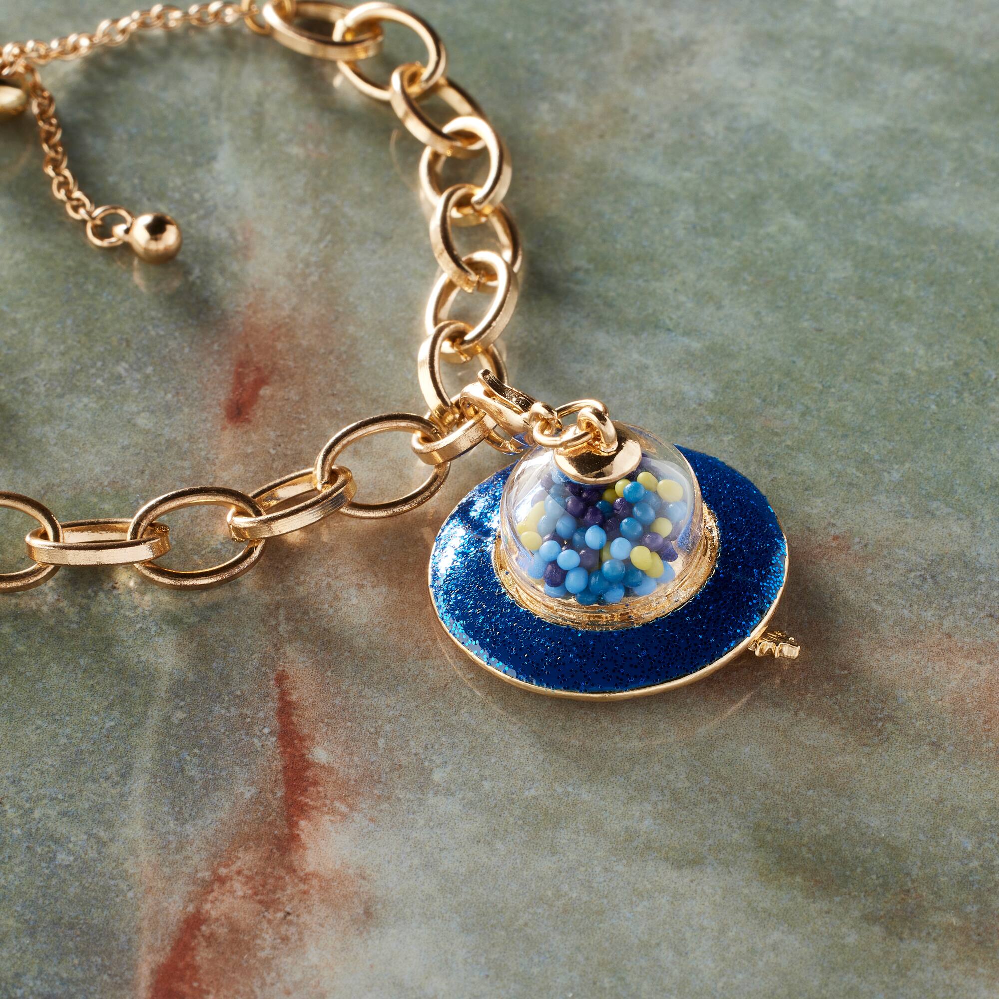 12 Pack: UFO Shaker Charm by Bead Landing™